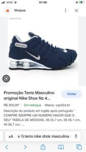 Tnis Nike Shox