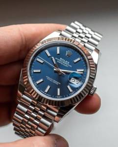 Rolex Date Just Azul Eta 2840 Automtico Premium (completo)