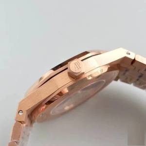 Audemars Piguet Royal Azul Rose Gold Automtico (completo)