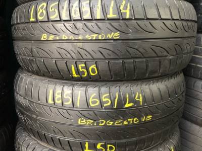 Par De Pneu 185/65/14 Usados Bridgestone R$ 300,00