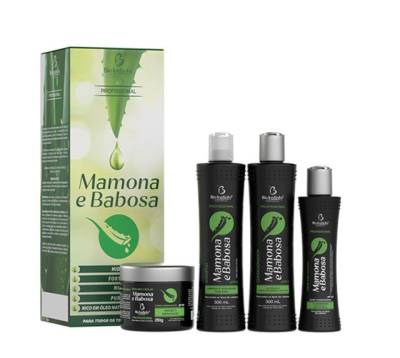 Kit Mamona E Babosa 4 Produtos