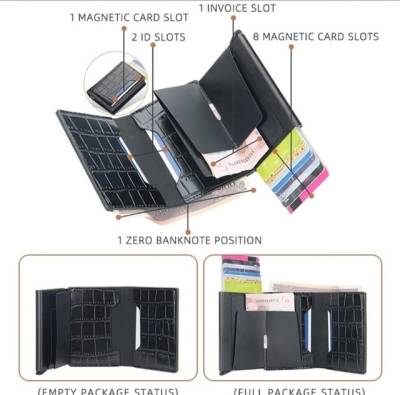 Carteira Rfid Anti Furto