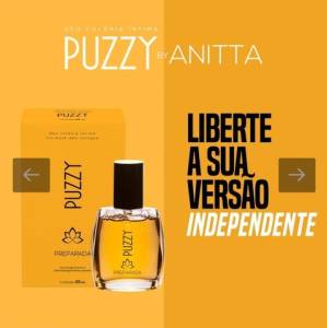 Deo Colnia ntima Puzzy By Anitta - Preparada - 25ml
