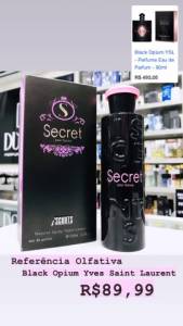 Perfume Black Opium Yves Saint Laurent 100ml - Venha Experimentar!