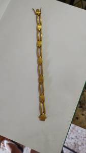 02 Pulseiras Em Moeda Antiga Alto Padro