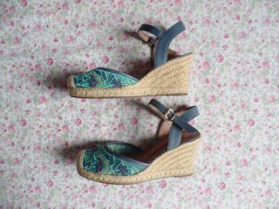 Sandlia Anabela Espadrille Arezzo