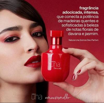 Lanamento Natura Una Somos Deo Parfum