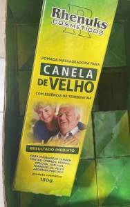Pomada Massageadora Canela De Velho, Dores