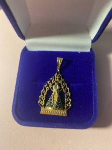 Pingente Ouro Nossa Senhora Aparecida