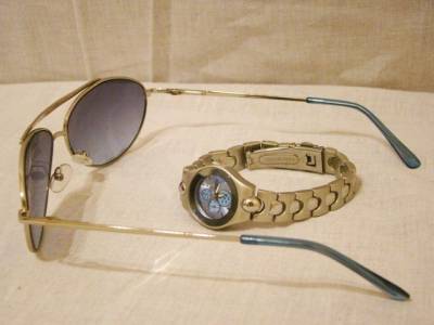 Relgio Feminino Com culos Geneva Vision Azul 02