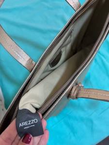 Bolsa Ombro Arezzo Rose Gold