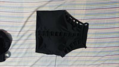 Cropet Preto Com Decote