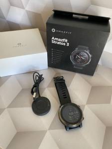Amazfit Stratos 3 Smartwatch Preto Original!