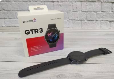 Smartwatch Amazfit Gtr 3 Preto
