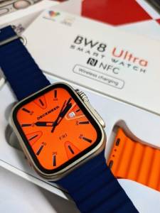 Relgio Inteligente Smartwatch Bw8 Ultra Nfc Gps