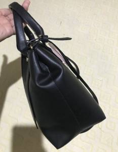 Bolsa Tote Tiras Preta - Marca My Shoes