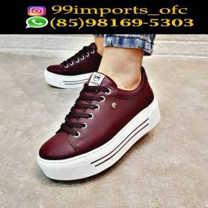 Tenis (leia O Anncio) Tnis Via Marte Flatform Feminino Original