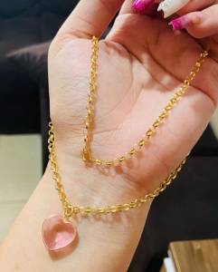 Colar Elo Portugus Em Ouro 18k