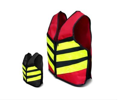 Colete Motoboy Refletivo Com 2 Bolsos Frontais Promoo!!