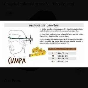 Chapu Pralana Preto Country Cowboy