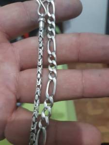 Cordo De Prata E Pulseira