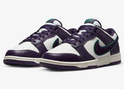 Nike - Dunk Low Chenille Swoosh grand Purple -novo-tam 39/40