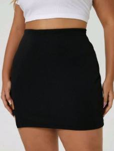 Mini Saia Com Lateral Recortada Tam 2xl (g2)