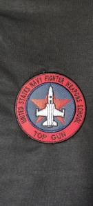 Patch Bordado Top Gun