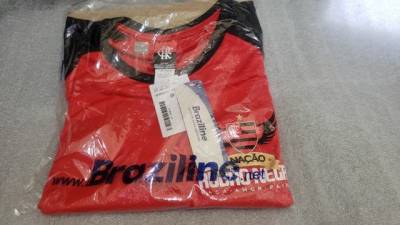 01 Camisa Scio Torcedor Do Flamengo Tamanho