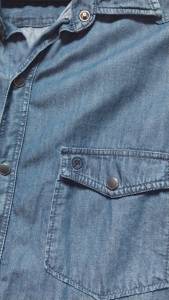 Camisa Jeans Slin Fit Vila Romana T2