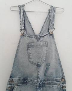 Jardineira Jeans Hering M
