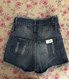 Short Jeans Com Cs Alto