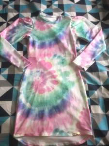 Vestido De Manga Tie Day Colado