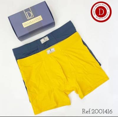 Kit Cuecas Boxer Diamantes