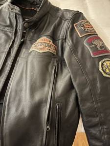 Jaqueta De Couro Original Harley Davidson