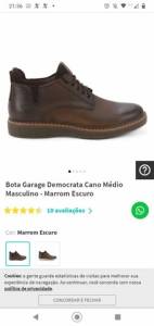 Abotinado (bota) Democrata, Nova Ser O Na Caixa,  Nmero 42