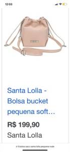 Bolsa Santa Lolla Nude
