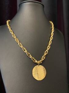 Conjunto 23,45 Gramas Em Ouro 18k