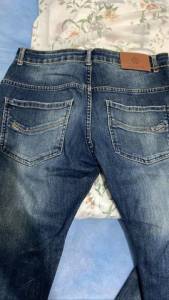 Cala Jeans Rasgada Masculina