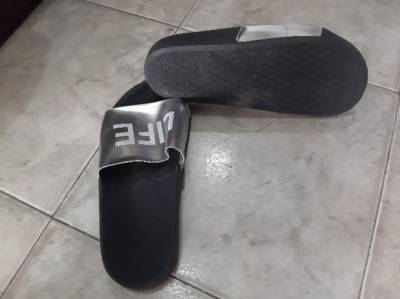 Chinelo Slide  Preto Enjoy Life - 36