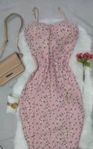 Vestidos Impresso Floral Estiloso