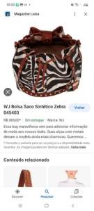 Linda Bolsa Da Wj Original
