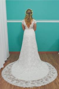 Vestido De Noiva Todo Rendado