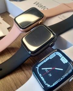 Relogio Smart Iwo W27 Pro Foto Na Tela Entrega Imediata
