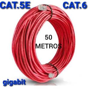Cabo De Rede 40 Metros Gigabit Cat5e E Cat6, Leia A Descrio