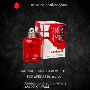 Perfume Amor Amor Cacharel Edt Feminino 100ml