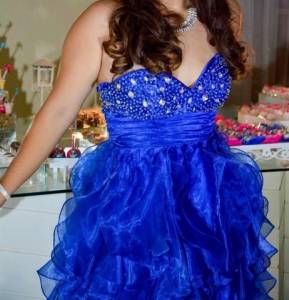 Vestido Azul 15 Anos