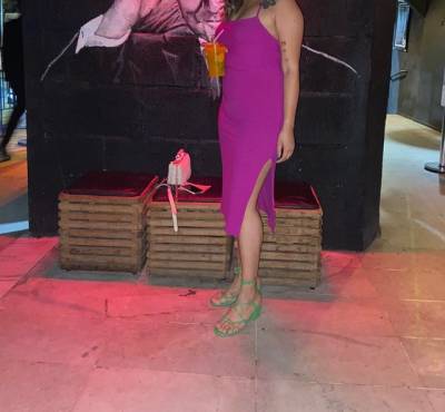 Vestido Sommer Mdi Com Fenda