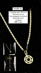 Vende Corrente Piastrine 18k
