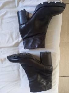 Bota De Couro Da Schutz